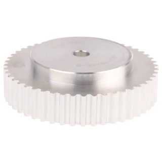 RS PRO Aluminium Timing Belt Pulley 10 mm Belt Width 5 mm Pitch 48 Teeth A1 21T5/48-2