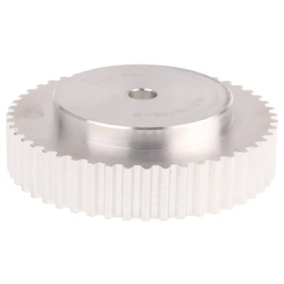 RS PRO Aluminium Timing Belt Pulley 10 mm Belt Width 5 mm Pitch 48 Teeth A1 21T5/48-2