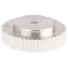 RS PRO Aluminium Timing Belt Pulley 10 mm Belt Width 5 mm Pitch 48 Teeth A1 21T5/48-2