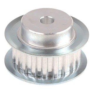 RS PRO Timing Belt Pulley Aluminium 10 mm Acceptable Belt Width 5 mm Pitch 19 Tooth A1 21T5/19-2