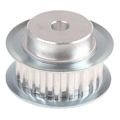 RS PRO Timing Belt Pulley Aluminium 10 mm Acceptable Belt Width 5 mm Pitch 19 Tooth A1 21T5/19-2