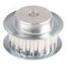 RS PRO Timing Belt Pulley Aluminium 10 mm Acceptable Belt Width 5 mm Pitch 19 Tooth A1 21T5/19-2