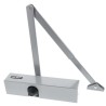 Briton Silver Overhead Adjustable Door Closer , Hold Open, Fire Door Compatible, Maximum Door Width 1.1m 80kg Load 2003V.SES