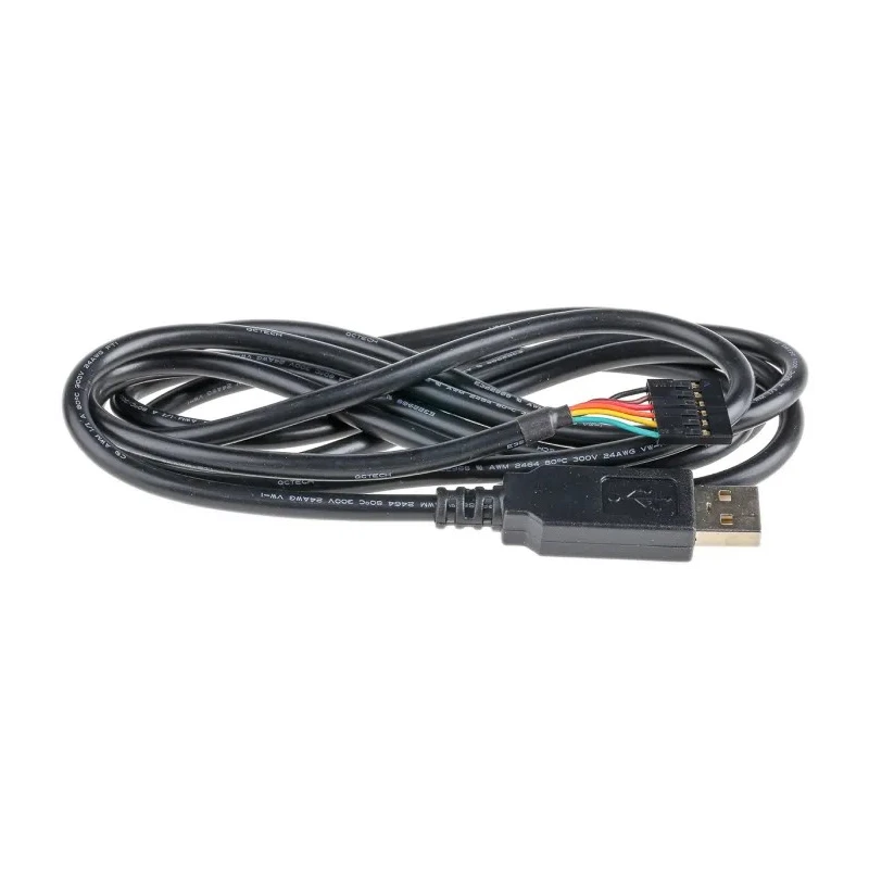 FTDI Chip TTL to USB Serial Converter Cable 1.8m Data Transfer 3Mbps TTL-232R-3V3