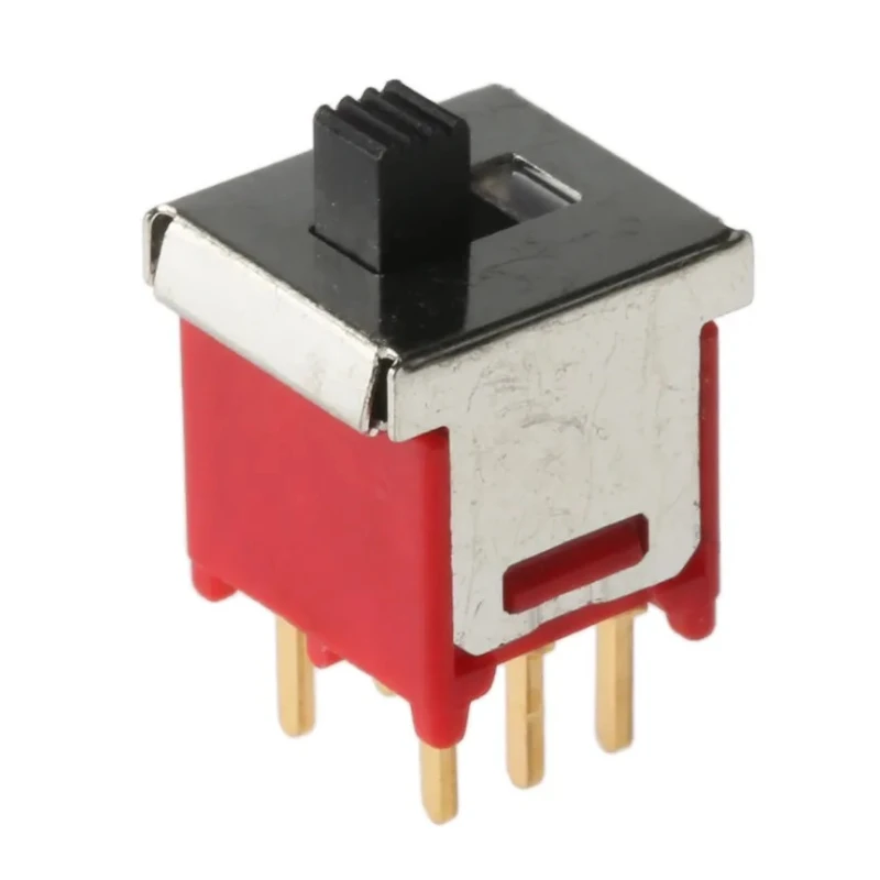 RS PRO PCB Slide Switch Double Pole Double Throw (DPDT) Latching 400mA Nylon Actuator 429-509