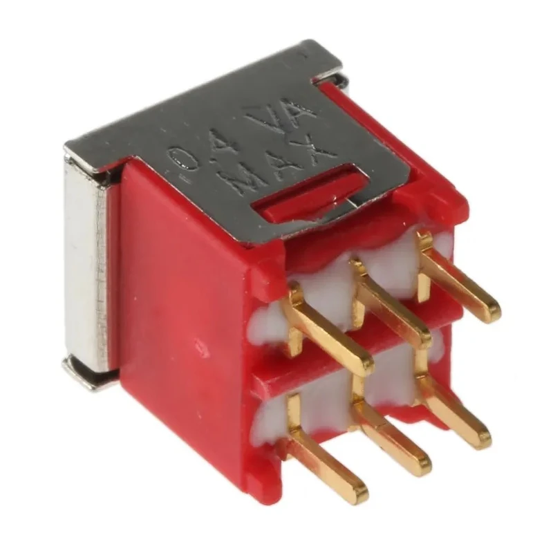 RS PRO PCB Slide Switch Double Pole Double Throw (DPDT) Latching 400mA Nylon Actuator 429-509