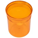 Moflash Incandescent Amber Lens Accessory for 501/500, 88, 401/400, 201/200, 98, X250 Series Beacons 50064RS
