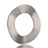 RS PRO Stainless Steel Plain Crinkle Locking & Anti-Vibration Washer M8 BS 4463 428-688