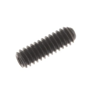 RS PRO Steel M2 x 6 mm Grub Screw Plain Cup Black, Hex Socket, DIN 916 431-971