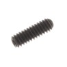 RS PRO Steel M2 x 6 mm Grub Screw Plain Cup Black, Hex Socket, DIN 916 431-971