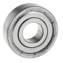 SKF Single Row Deep Groove Ball Bearing 10 mm ID, 26 mm OD, 8 mm Width, Shielded, Steel Balls 6000-2Z
