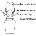 Mitutoyo Ball Attachment Micrometre Accessory 101468M