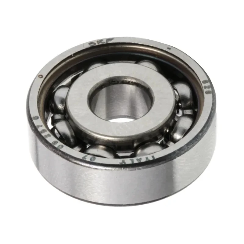 SKF Single Row Deep Groove Ball Bearing 6 mm ID, 19 mm OD, 6 mm Race Width, Sheet Metal Cage, Steel Balls, Model 626