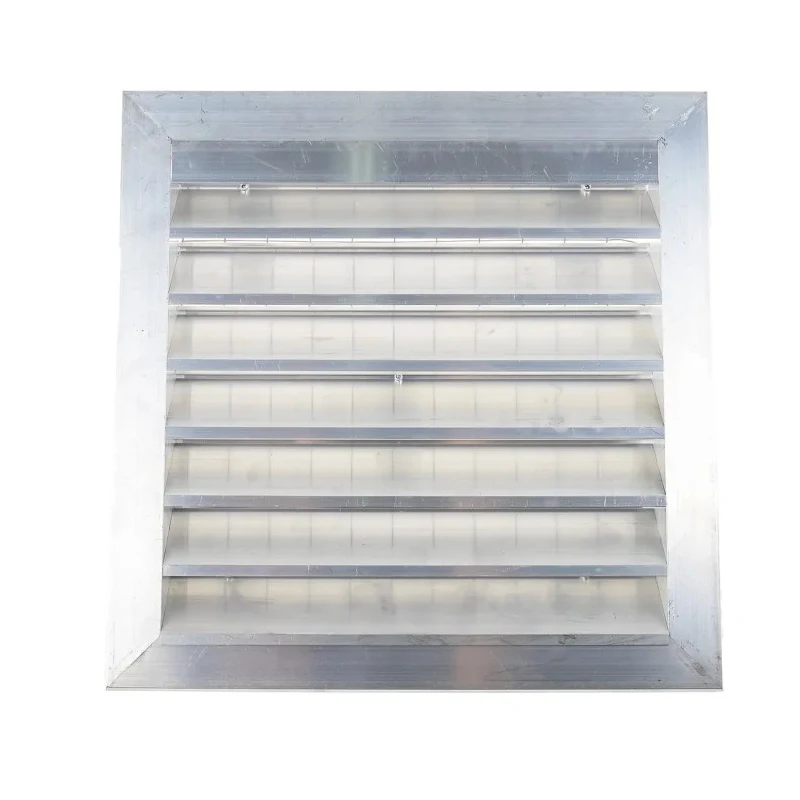 RS PRO Silver Aluminium Louvre Parallel Slat 300 mm, Flange Width 32 mm, Model 432-801
