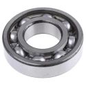 SKF Single Row Deep Groove Ball Bearing 45 mm ID, 85 mm OD, 19 mm Width, Sheet Metal Cage, Steel Balls 6209