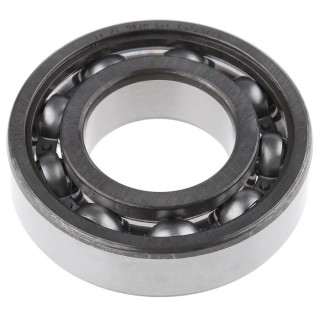 SKF Single Row Deep Groove Ball Bearing, 30 mm ID, 62 mm OD, 16 mm Width, Sheet Metal Cage 6206