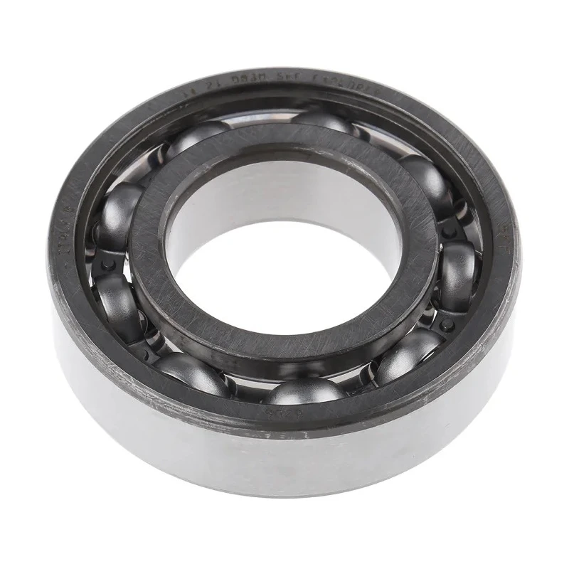 SKF Single Row Deep Groove Ball Bearing, 30 mm ID, 62 mm OD, 16 mm Width, Sheet Metal Cage 6206