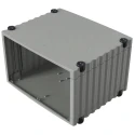 Rose Wavetronic Series Grey Black Aluminium Desktop Enclosure 268mm x 324mm x 193.5mm 077001040