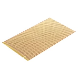 Vero Technologies Synthetic Resin Bonded Paper Single-Sided Stripboard 35μm Copper Thickness 1.6mm Thickness 114mm x 01-3225