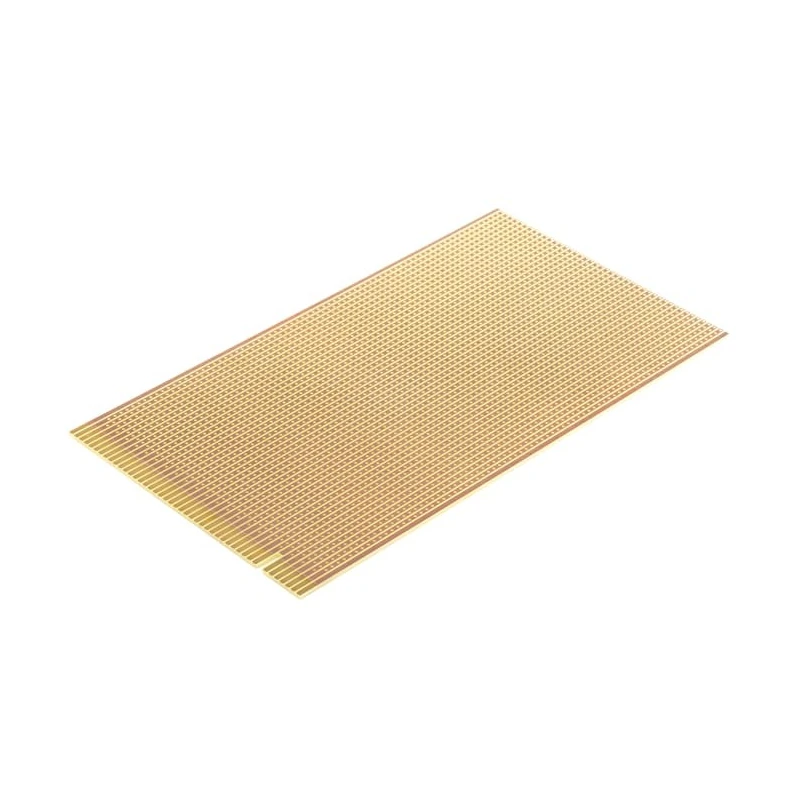 Vero Technologies Synthetic Resin Bonded Paper Single-Sided Stripboard 35μm Copper Thickness 1.6mm Thickness 114mm x 01-3225