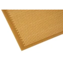 Vero Technologies Stripboard 1 Side 1mm Hole Diameter 2.54mm Pitch FR1 Board Thickness 1.6mm 111.76mm Width 176.53mm 01-2680