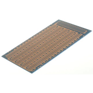 Vero Technologies Eurocard PCB FR2 1 DIN 41612, DIN 41617, 53 x 5 1.02 mm Holes, 2.54 mm Pitch, 160 mm Length 10-0581