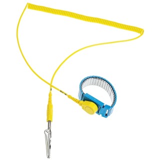 RS PRO ESD Grounding Wrist Strap & Cord Set 1.8m Cord Length Reusable Model 287-7414