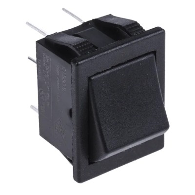 Arcolectric (Bulgin) Ltd DPDT On-On On-On Rocker Switch Panel Aluminium Housing 16A 30x22mm Cutout C1560ALAAB