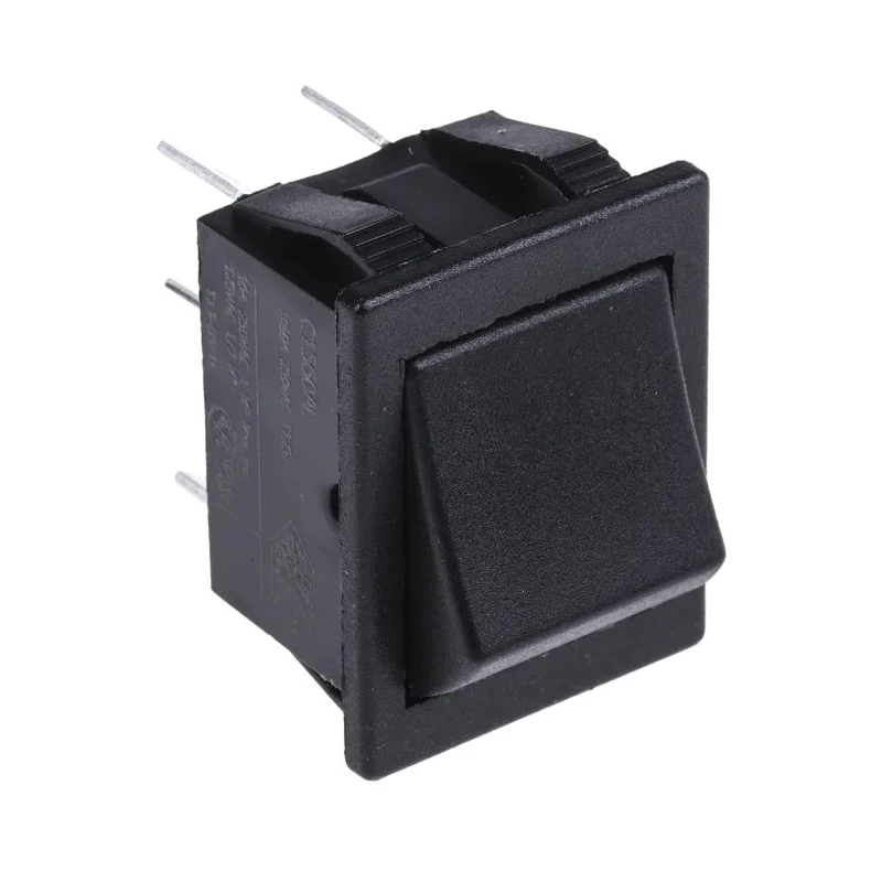 Arcolectric (Bulgin) Ltd DPDT On-On On-On Rocker Switch Panel Aluminium Housing 16A 30x22mm Cutout C1560ALAAB