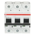 ABB High Performance S800S Miniature Circuit Breaker, 3-Pole, 63A, Type D, 690V AC, 250V DC, 50 kA 2CCS863001R0631 S803S-D63