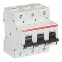ABB High Performance S800S Miniature Circuit Breaker, 3-Pole, 63A, Type D, 690V AC, 250V DC, 50 kA 2CCS863001R0631 S803S-D63