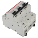 ABB High Performance S800N Miniature Circuit Breaker, 3-Pole, 63A, Type B, 690V AC, 375V DC, 6 kA 2CCS893001R0635 S803N-B63