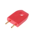 HARWIN D308 Shorting Link Straight Male Red Closed Top 2 Way 1 Row 5.08 mm Pitch D3086-99