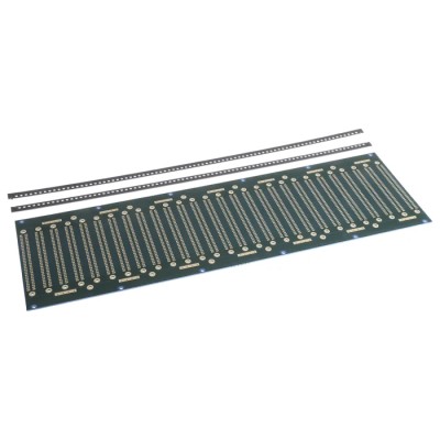 Vero Technologies 64 Way Single-Sided Eurocard Backplane Epoxy Glass Fabric Laminate 84 HP 15.24 mm Pitch 222-29824