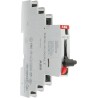 ABB Auxiliary Contact, 2 Contact, 2 NC/2 NO, 6 A AC, 250 V DC, 400 V AC, DIN Rail Mount, S800-AUX