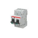 ABB High Performance S800N 2-Pole Miniature Circuit Breaker, 80A, Type C, 690V AC, 250V DC, 36kA Breaking 2CCG001229R0001