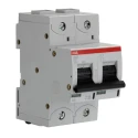 ABB High Performance S800S Miniature Circuit Breaker 2-Pole 63A Type C 690V AC 250V DC 50kA 2CCS862001R0634 S802S-C63
