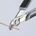 Knipex Super Knips® Flush ESD Safe Side Cutter 125mm Stainless Steel Jaw 1.6mm Cutting Capacity 78 13 125 ESD