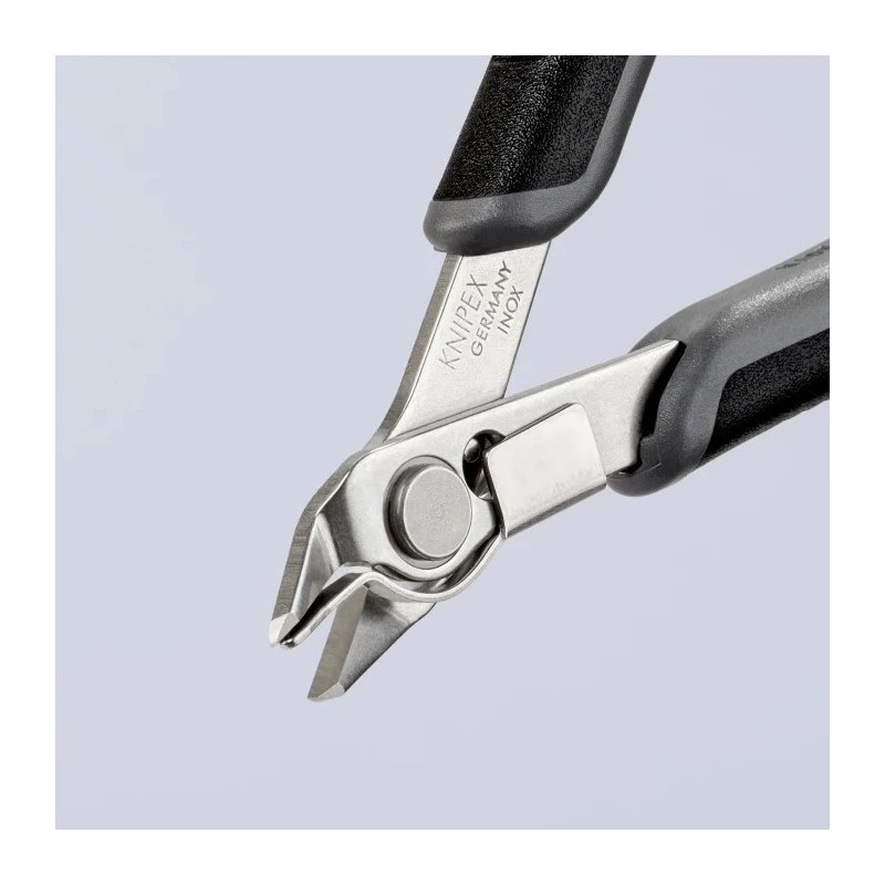 Knipex Super Knips® Flush ESD Safe Side Cutter 125mm Stainless Steel Jaw 1.6mm Cutting Capacity 78 13 125 ESD