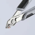 Knipex Super Knips® Flush ESD Safe Side Cutter 125mm Stainless Steel Jaw 1.6mm Cutting Capacity 78 13 125 ESD