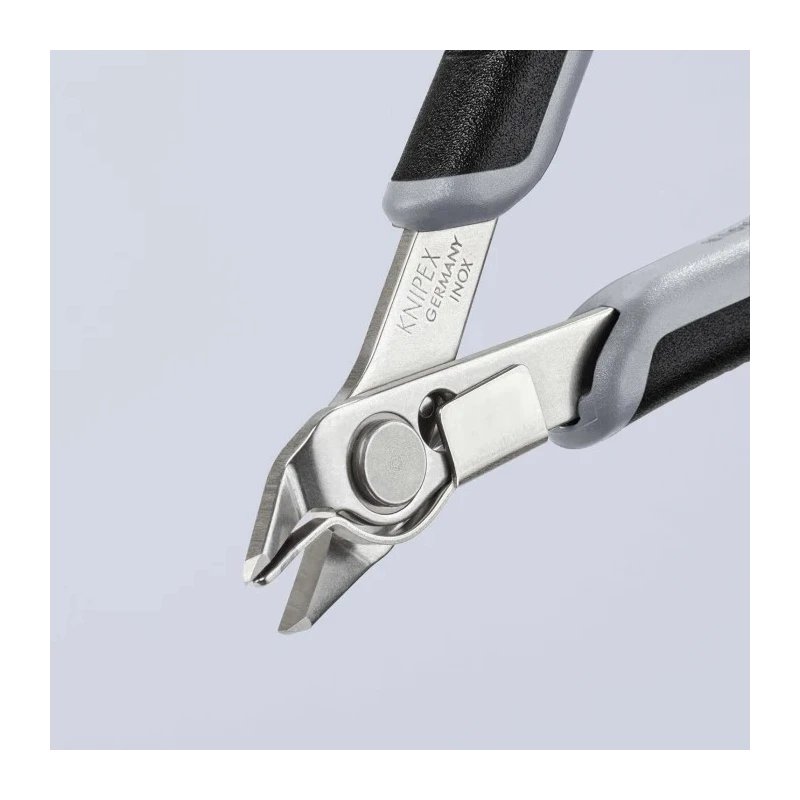 Knipex Super Knips® Flush ESD Safe Side Cutter 125mm Stainless Steel Jaw 1.6mm Cutting Capacity 78 13 125 ESD