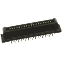 JAE TX24 Series Straight Through Hole PCB Socket, 50-Contact, 2 Row, 1.25 mm Pitch, 12A, 500V 