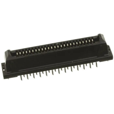 JAE TX24 Series Straight Through Hole PCB Socket, 50-Contact, 2 Row, 1.25 mm Pitch, 12A, 500V 