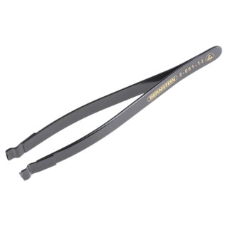 Bernstein 125mm Stainless Steel Sharp Pointed Triangular Slotted ESD Safe Tweezer 2-601-13