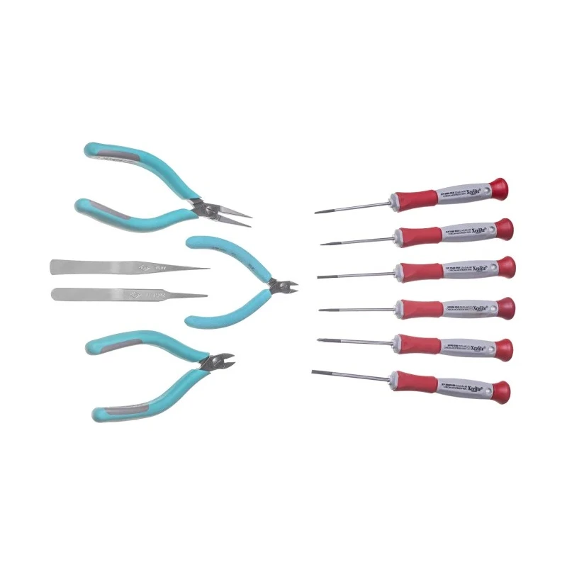 Weller Erem 11 Piece ESD Tool Kit with Electrostatic-Dissipative Case 3600KU