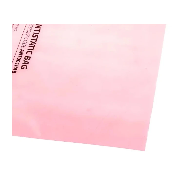 RS PRO Anti-Static Bag Pink Heat Seal 406mm(W) x 305mm, 100 Per Pack 287-7931