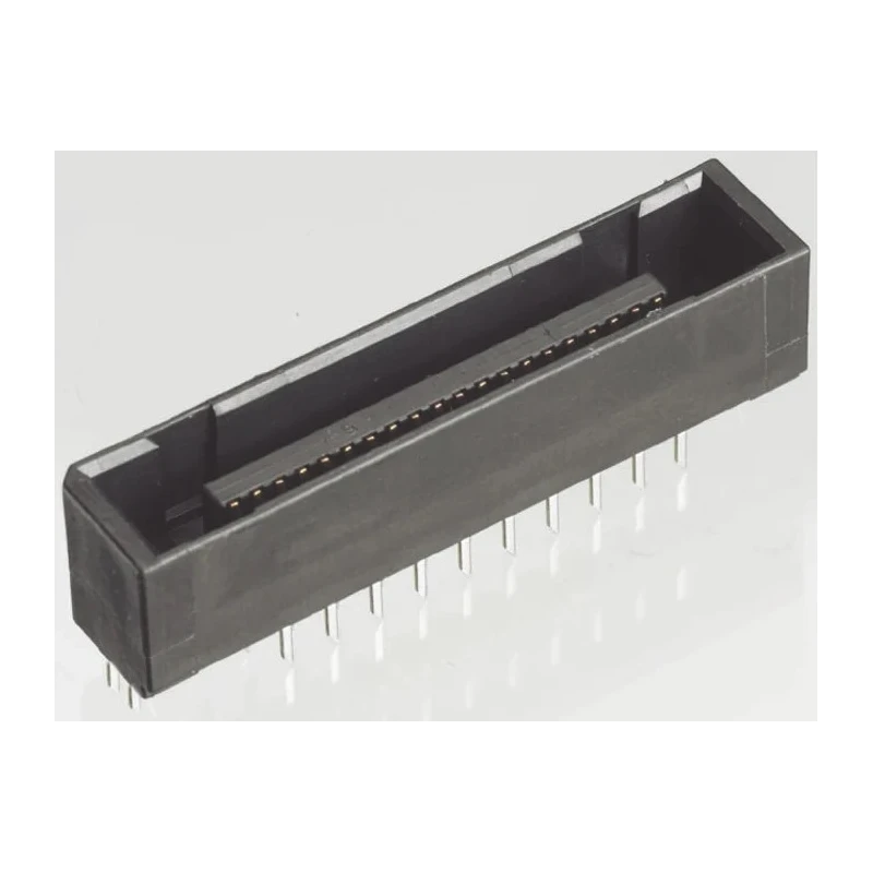 JAE TX25 Series Straight Through Hole PCB Header, 30 Contacts, 1.27 mm Pitch, 2 Row, Shrouded TX25