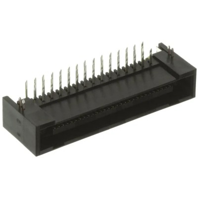 JAE TX25 Series Right Angle Through Hole PCB Header, 30 Contacts, 1.27 mm Pitch, 2 Row, Shrouded TX25