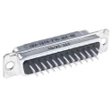 ITT Cannon ORIGINAL D 25 Way Straight Through Hole D-Sub Connector, 5A, Steel Housing, Gold over Nickel Plating 121073-2202 D