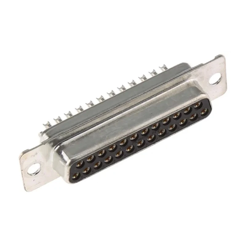 ITT Cannon ORIGINAL D 25 Way Straight Panel Mount D-Sub Connector Female 1.25kV 5A 121073-2307 D